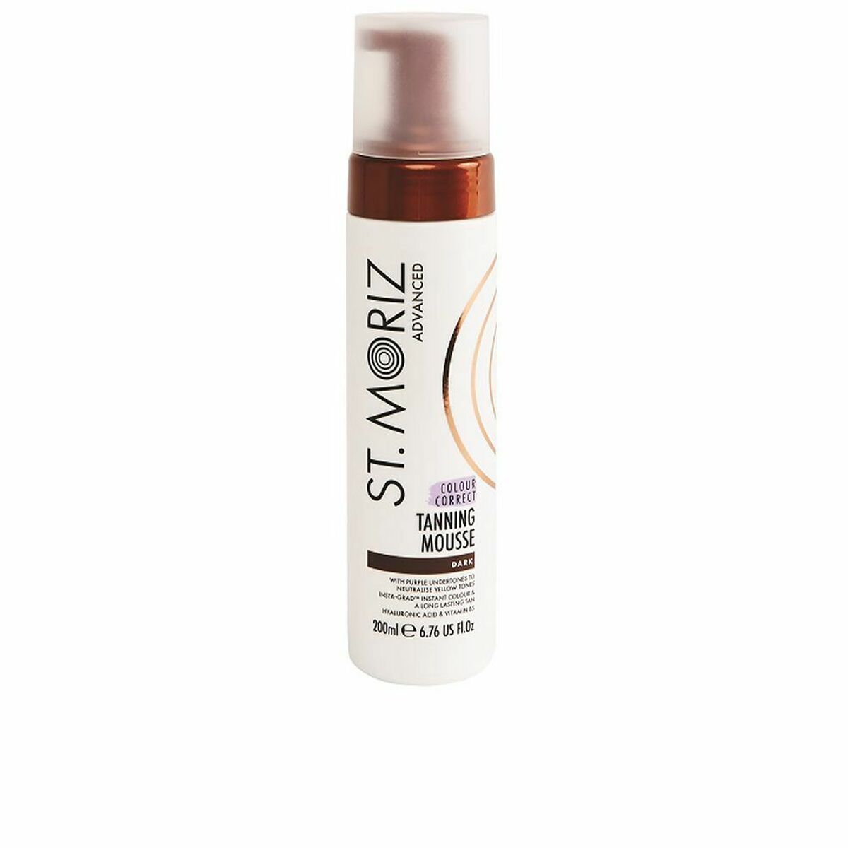 Zelfbruinende Mousse St. Moriz Tanning Mousse Dark 200 ml